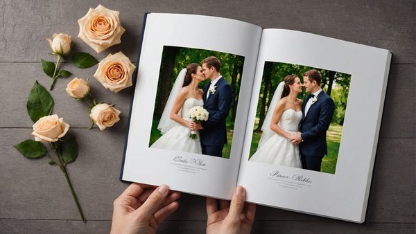 Créez un album photo mariage personnalisé et élégant