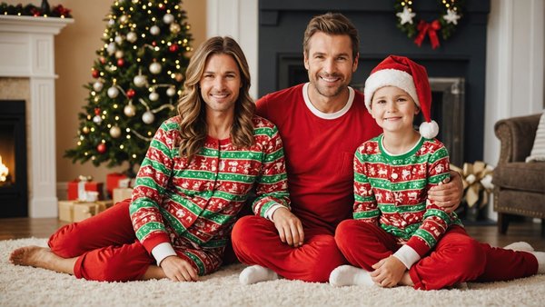 Pyjama de noël pour toute la famille: confort et style assurés